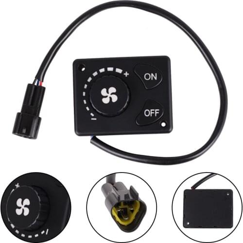 12V/24V Parking Heater Controller Switch Knob For Car Truck Air Diesel Heater Controller Switch For Dropshipping Wholesale