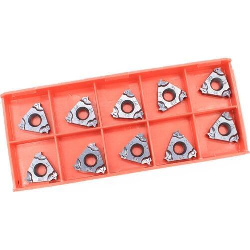 16ERM 14 BSPT IC908 10pcs Carbide Inserts 16ERM 14 BSPT IC908 Plate CNC Threaded Blade Lathe Cutter Tool Turning Tools