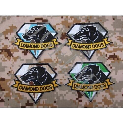 MGS FOX HOUND DIAMOND DOGS Special Force Group Embroidered Patch