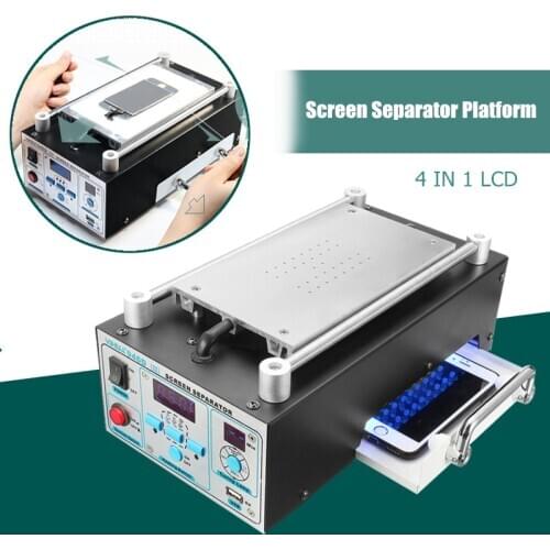 Excellent Quality LCD Separator Touchs Screen Separating Machine For Smart Phone Glass Lens With Built-in Vacuum Pump UV Light