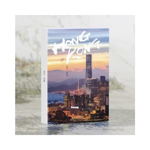 30sheets/LOT Take a trip to Hong Kong postcard /Greeting Card/wish Card/Fashion Gift