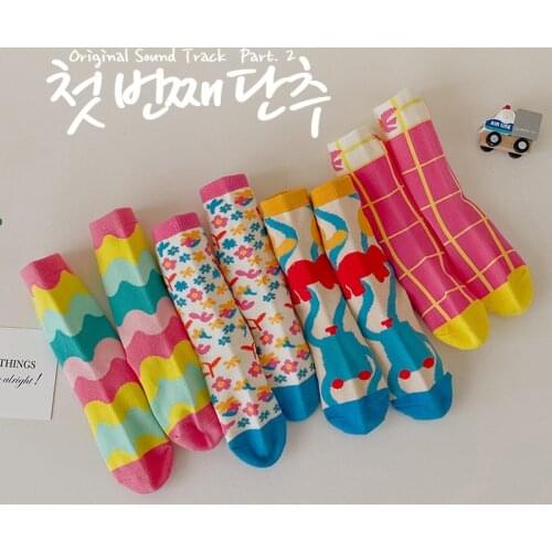 4 Pairs Cotton Kids Socks Warm Winter Socks for Baby Girls Cute Cartoon Newborn Toddler Socks Casual Sport Boys Socks 1-8 Years
