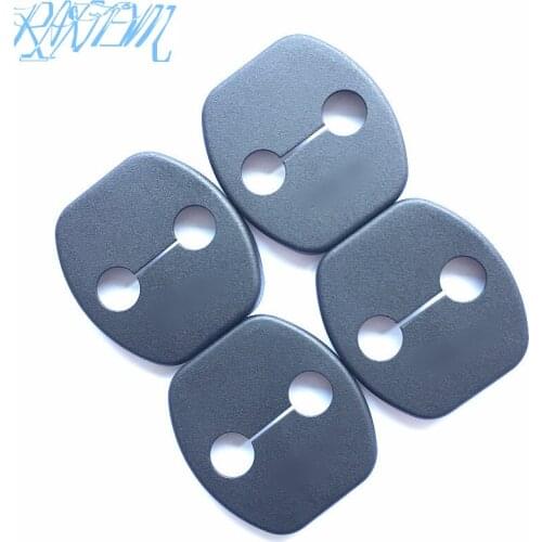 4Pcs Car Door Lock Cover Door Striker Fit for Nissan Versa Sunny Sylphy Livina Qashqai Teana March Tiida X-trail Murano