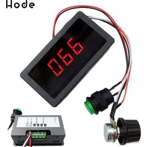 6V 12V 24V 5A PWM DC Motor Speed Controller CCM5D Digital Display LED Motor Controller Speed Regulator