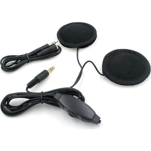 80% 2021 Hot Sell Universal Motorcycle Helmet Inside Headset Stick-on Line Control Music Earphone
