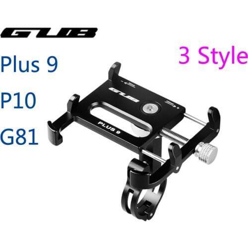 GUB Plus 9/P10/G81 Phone Holder for MTB Bike Cycling Road Bicycle Mount Motorcycle electric Bicycle handlebar iPhone 25.4/31.8