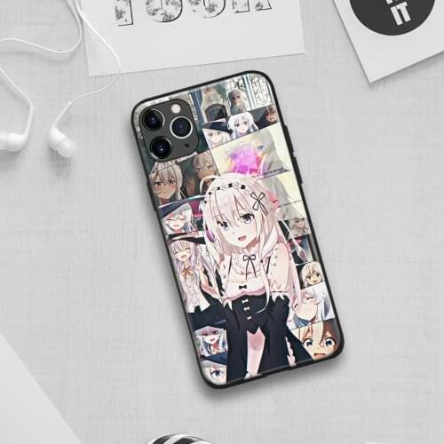 Majo no Tabitabi anime Soft Silicone Glass Phone Case for IPhone SE 6s 7 8 Plus X Xr Xs 11 12 Mini Pro Max Samsung