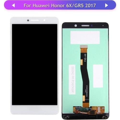 For Huawei Honor 6X LCD GR5 2017 Display Touch Screen Assembly BLN L24 AL10 L21 L22 For Huawei Honor 6X LCD