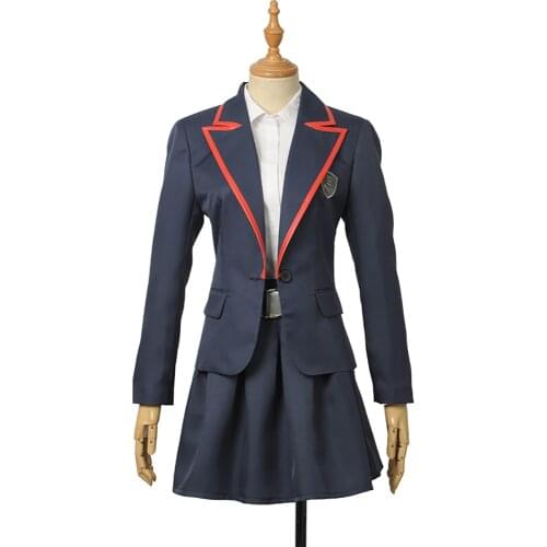 Elite School Uniform Costume Adult Women Only Jacket Cloth TV Series Cosplay Halloween