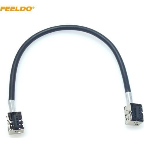 FEELDO 1PC Car HID Bulb Wire Harness Connector for D3S D3R D3C High Voltage Ballast Headlamp Light Bulb Wire Relay Cable