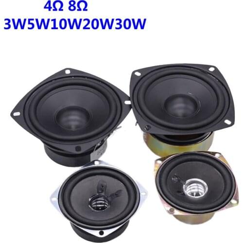 Small speaker 4Ω 8 ohm 3W5W10W15W20W30W subwoofer bluetooth audio speaker mini childrens toy high school subwoofer
