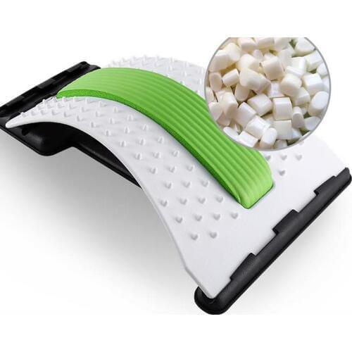 Back Massage Stretcher Lumbar Spine Support Massage Mate Relaxation Fitness Stretch Tool Pain Relieve 3 Color Fitness Equipment