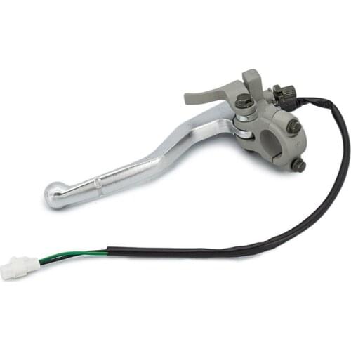 【ZZ】Electric Scooter Brake Handle, Left Handle, With Wire Harness, Aluminum Alloy Material