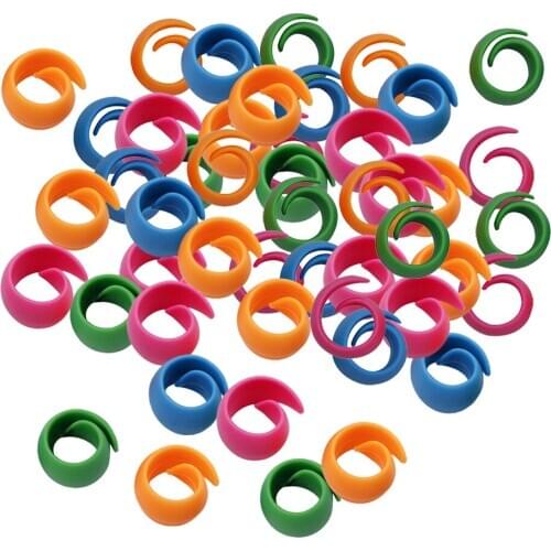 48Pcs Silicone Thread Spool Holder Huggers Tailor Thread Bobbins Clip Clamp