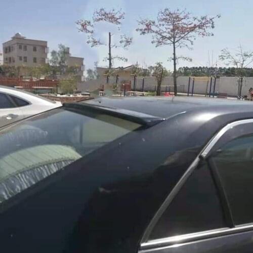 Use For Toyota Camry 2012-2017 Year Roof Spoiler Sport ABS Plastic Carbon Fiber Look Rear Trunk Wing Body Kit Accessories