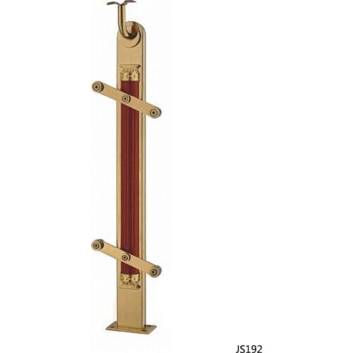 Freeshipping 950mm JS192 Column Customade Floor Mount Newel Handrail Armrest Post Pillar Pole for Staircase