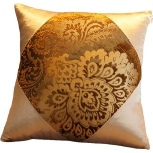 European Style Home Decoration Luxury Solid Plush 45x45cm Living Room Sofa Car Bed Pillow Waist Back