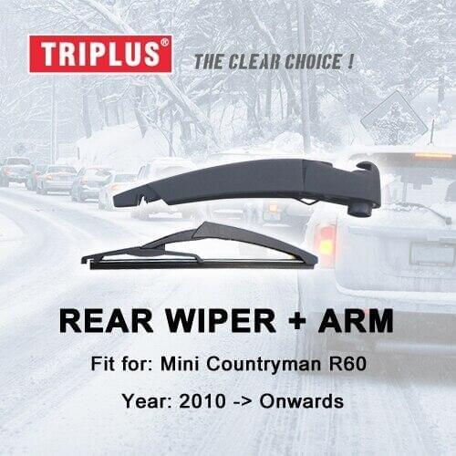 Rear Wiper Arm with Blade for Mini Countryman R60 (2010-2015) 1pc 10" 250mm,Rear Wiper Arm & Rear Wiper Blades