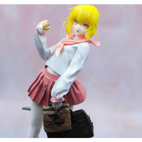 1/7 Custom-Made Fate/Grand Order Saber Alter Seifuku GK Painted Complete Resin Model Figure Finished Product