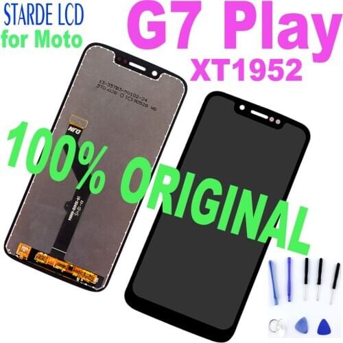 100% Original LCD For Motorola Moto G7 Play XT1952 Display Touch Screen Digitizer Assembly For Moto G7 Play Replacement LCD