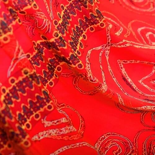 126cm*135cm Plain Pure Silk Fabric Gauze Tecido For dress B237