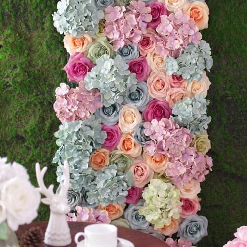 20pcs 12cm Artificial Silk Roses Flower Head for Wedding Car Decoration Flower Wall Background Fake Flowers DIY Brial Bouquet
