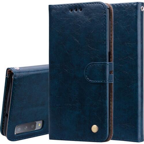 For Samsung Galaxy A7 2018 Case Flip Luxury PU Leather Phone Case For Samsung Galaxy A7 2018 A750F A750 SM-A750F A 7 2018 Case