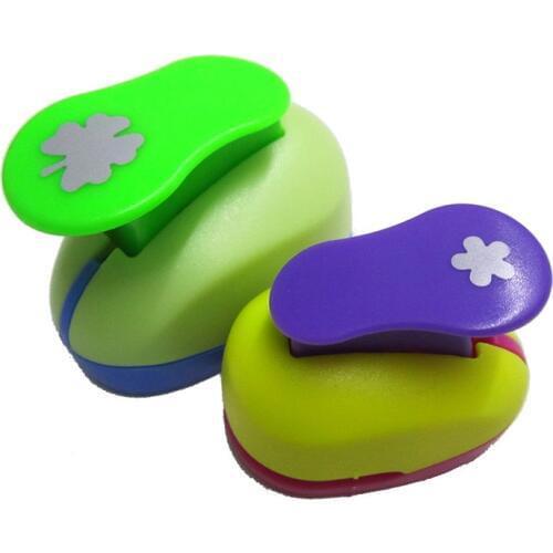 Free Ship Mini Furador Eva 8mm Flower Hole Punch Decorative Paper Cutter Hand Embossing Machine Puncher Scrapbooking Tools Cut