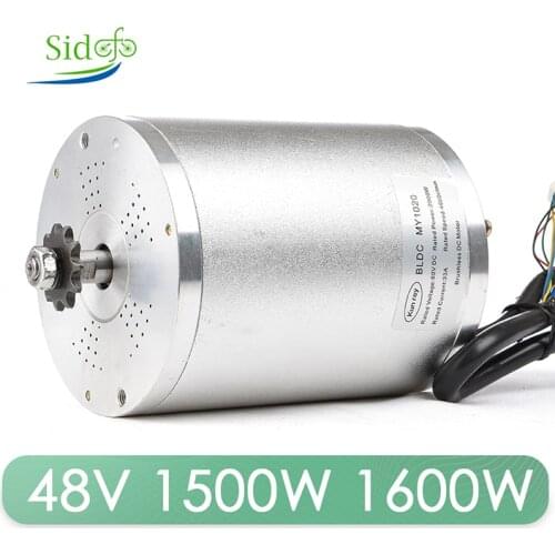48V 1500W 1600W Electric BLDC Brushless Motor Mid Drive Motor Electric Scooter Ebike Go Kart Conversion Kit Parts Electric Motor