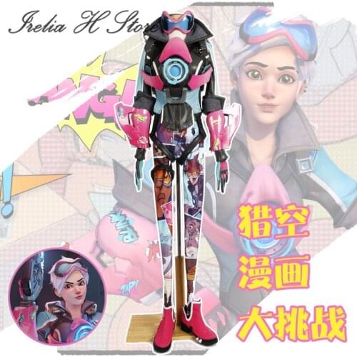 Irelia H Store Tracer Cosplay Costume Comic Challenge Skin Full Set Custom made/size