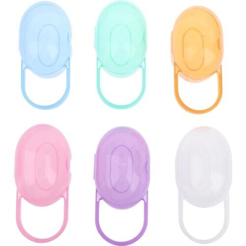 Hot sale 1Pc Baby Pacifier Box Soother Container Holder Infant Storage Box Travel Storage Case Safe Holder Pacifier PP Dummy Box