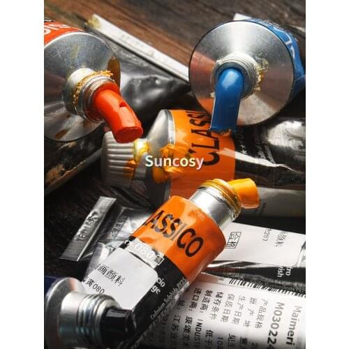 Maimeri Classico Oil Colors 60 ml , Fine Oil Paint with Superior Performance, Bright Color and High Saturation,Art Supplies