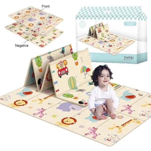 New Foldable Baby Play Mat Xpe Puzzle Mat Educational Children Carpet In The Nursery Climbing Pad Kids Rug Activitys Games Toy