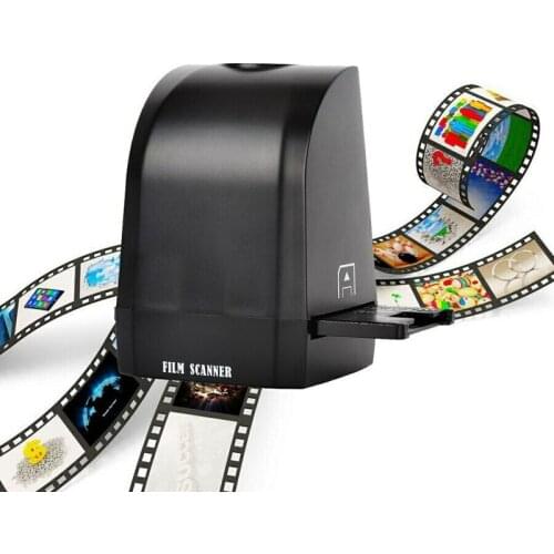 EC168 Portable Film Scanner with 8MP CMOS Sensor Convert Negative Slide Film to Digital Photo Support MAC/Win 7/8/10/XP/Vista