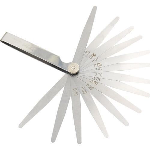 1pc Approx. 10cm/4" Length Metric Feeler Gauge Gap Filler Thickness Measurement Layout Tool