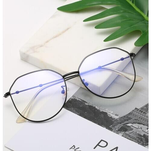Retro Round Transparent Women Glasses Frames Men Fake Glasses Vintage Eyeglasses Frames Ladies Eyewear 9-BLS103