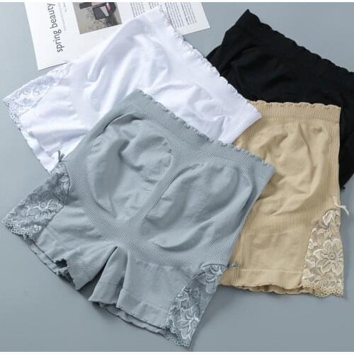 Shorts Under Skirt Sexy Lace Anti Chafing Thigh Safety Shorts Ladies Pants Underwear Large Size Safety Pants Women 100kg