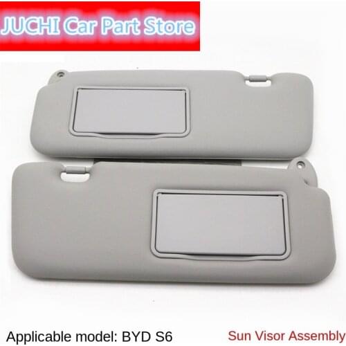 For BYD S6 sun visor assembly byd S6 main driving sun visor auxiliary S7 sun visor beige gray