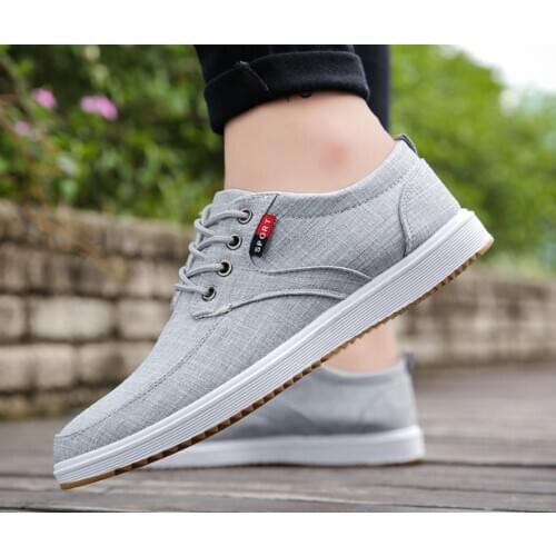 Comfortable Hot Sale Men Sneakers Canvas Shoes Men Casual Shoes Driving Flats Mocassin Male Shoes
