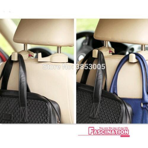 Car Headrest Hook Holder Seat Back Hanger for vw golf 5 ford focus mk2 vw polo clio 4 kia sportage fiat freemont 500l audi a4