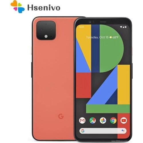 HTC Google Pixel 4 Refurbished-Original Unlocked 4G Mobile Cell Phone 16MP Camera 128GB Cheap Phone Free shipping1year Warranty