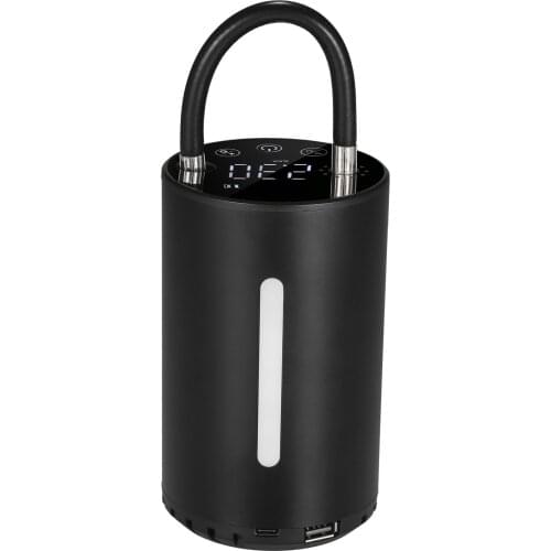 Air Pump USB Rechargeable Cordless Air Compressor Air Inflator 2000mAh LED Light LCD for Vehicle Tires Balls Swimming Ring