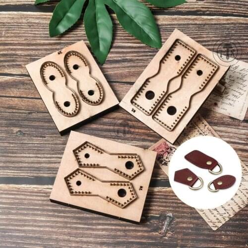 ZONESUN Leather Handbag Accrssory Cutting Die Zipper Holder Leather Decoration Tool For Die Cutting Machine DIY Handicraft Cut