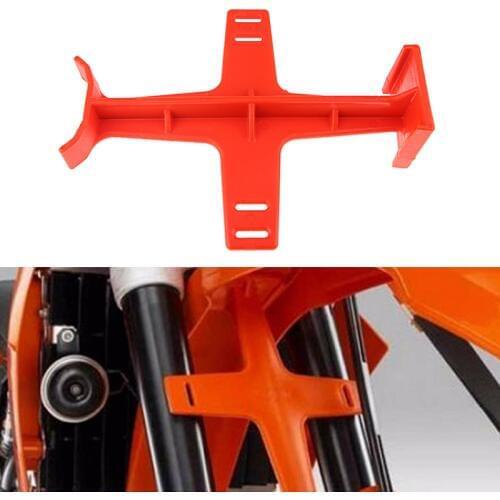 1 Pcs Orange Plastic Frok Support Motorcycles Universal Fork Brace Stand Protector For Motorbike Dirt Bike Etc 280mm