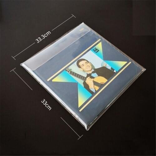 5Pcs/bag Thicken PVC Outer Sleeve Record Protective Bag for 12\" LP Vinyl Records