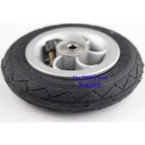 5X1 Pneumatic Tire With Inner Tube Electric Vehicle 5 Inch Inflation Wheel Using Metal Hub 5 Inch Pneumatic Wheel Gocart Caster