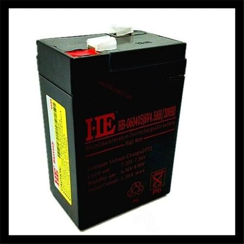 Storage Batteries 6v 4.5ah 20HR maintenance free storage battery rechargeable toy battery for ride on car 70*47*101mm 0.8kg