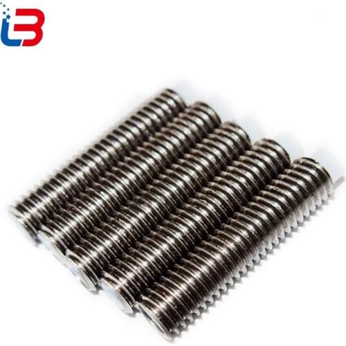Tronxy 3D printer accessories throat size M6*25mm steel 3d PRINTER extruder nozzle part DIY kit