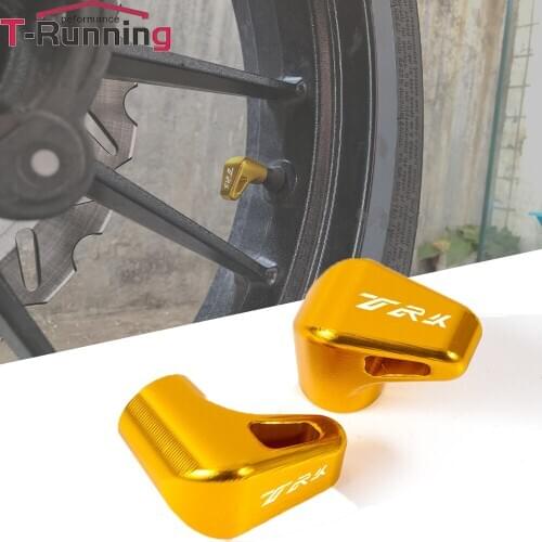 For Benelli trk 502 TRK 251 TRK502 trk251 Motorcycle Accessories Tire Valve Stem Caps Air Port Covers CNC parts logo 'TRK