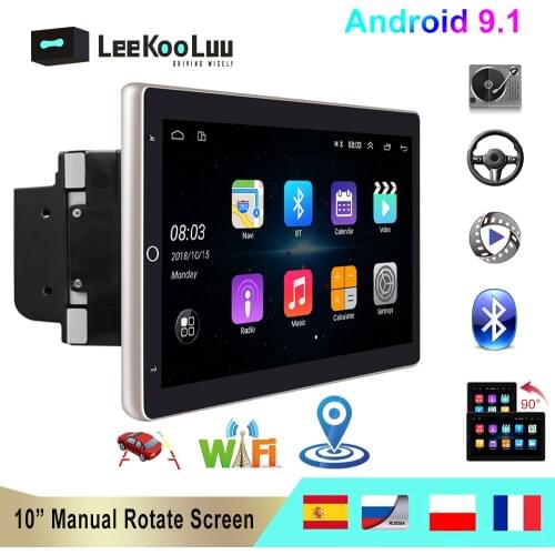 LeeKooLuu 2 din Car Radio GPS Android Multimedia Player Universal 10" audio Navigation For Volkswagen Nissan Hyundai Kia Toyota